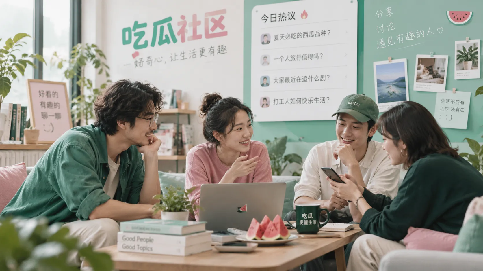 社区讨论与信息交流插图